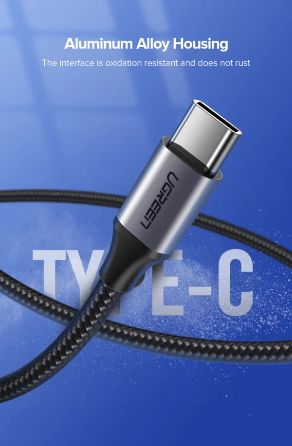 Câble de chargement UGREEN USB type-C.